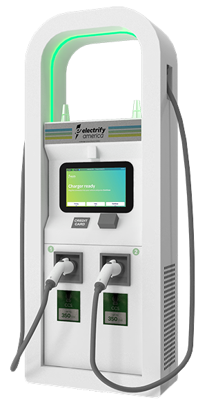 Commercial Electric Vehicle Charging Station